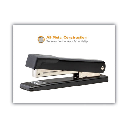 Bostitch Classic Metal Stapler, 20-Sheet Capacity, Black