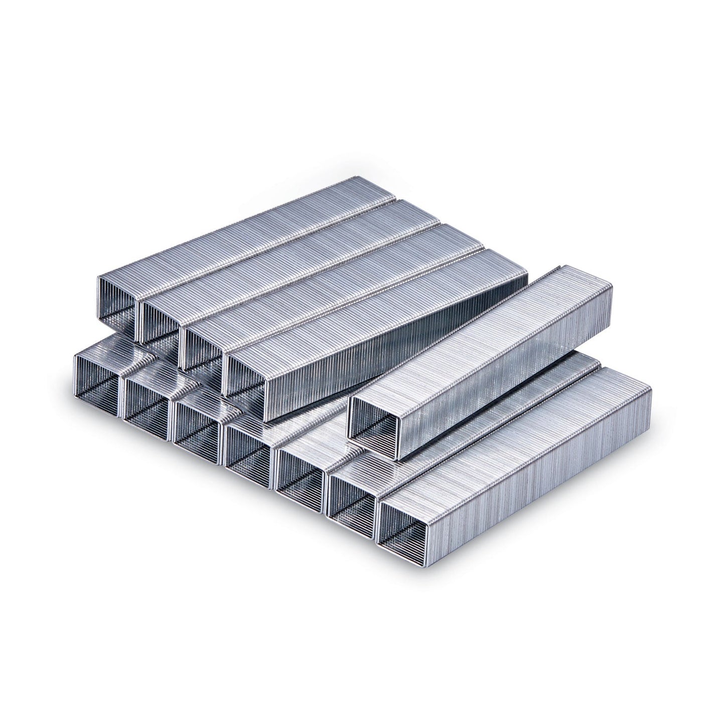 Bostitch Heavy-Duty Premium Staples, 0.38" Leg, 0.5" Crown, Steel, 5,000/Box