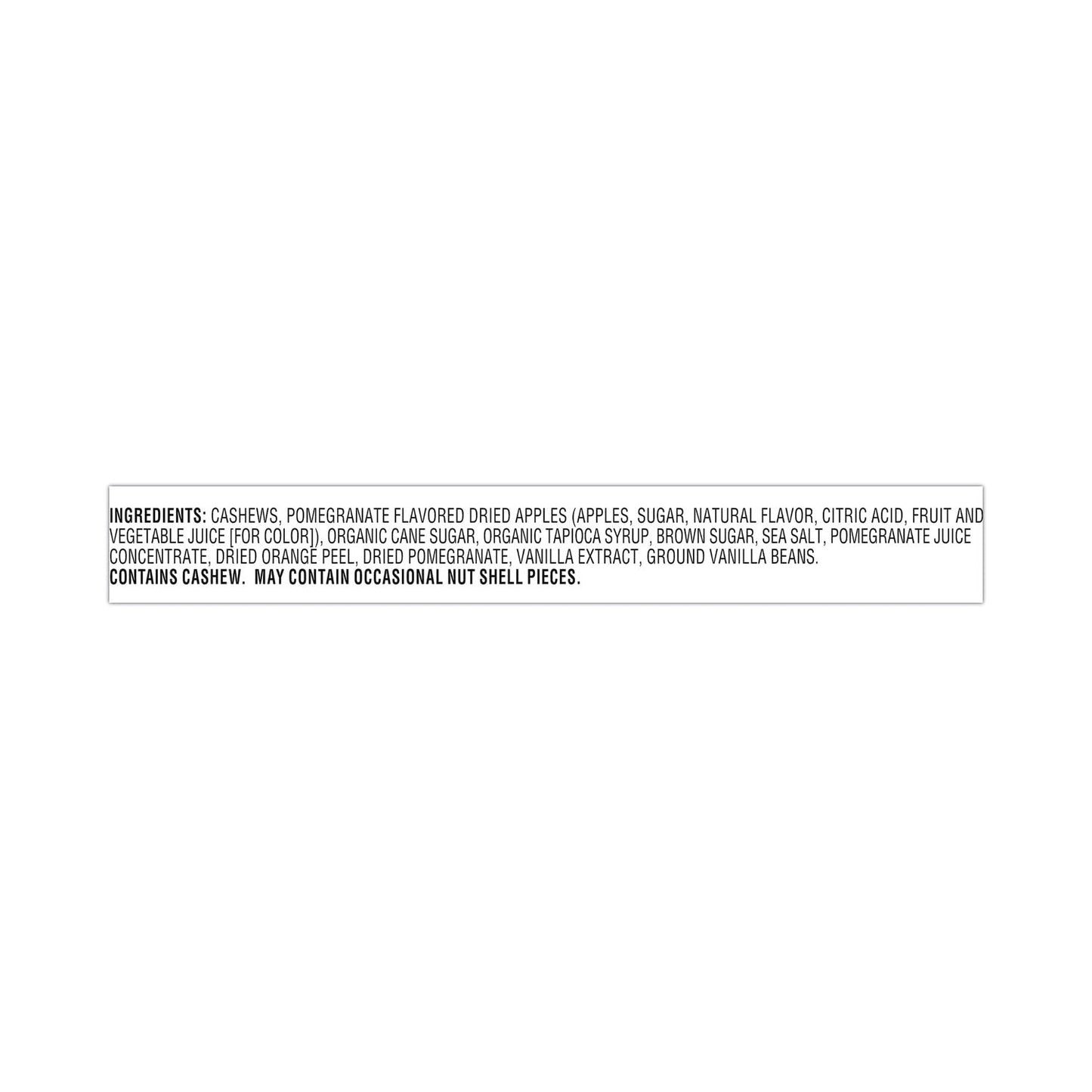 Sahale Snacks Glazed Mixes, Cashew Pom Vanilla, 1.5 oz, 18/Carton