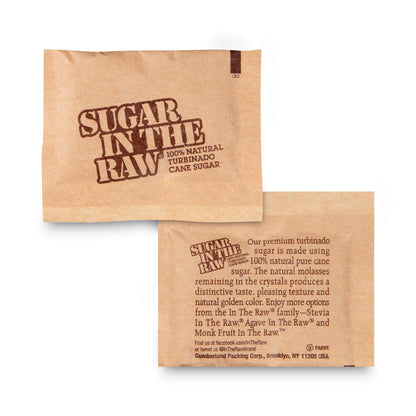 Sugar in the Raw Sugar Packets, 0.2 oz Packets, 200 Packets/Box, 2 Boxes/Carton