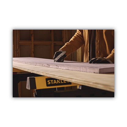 Stanley Classic 99 Utility Knife with Retractable Blade, 6" Die Cast Handle, Gray
