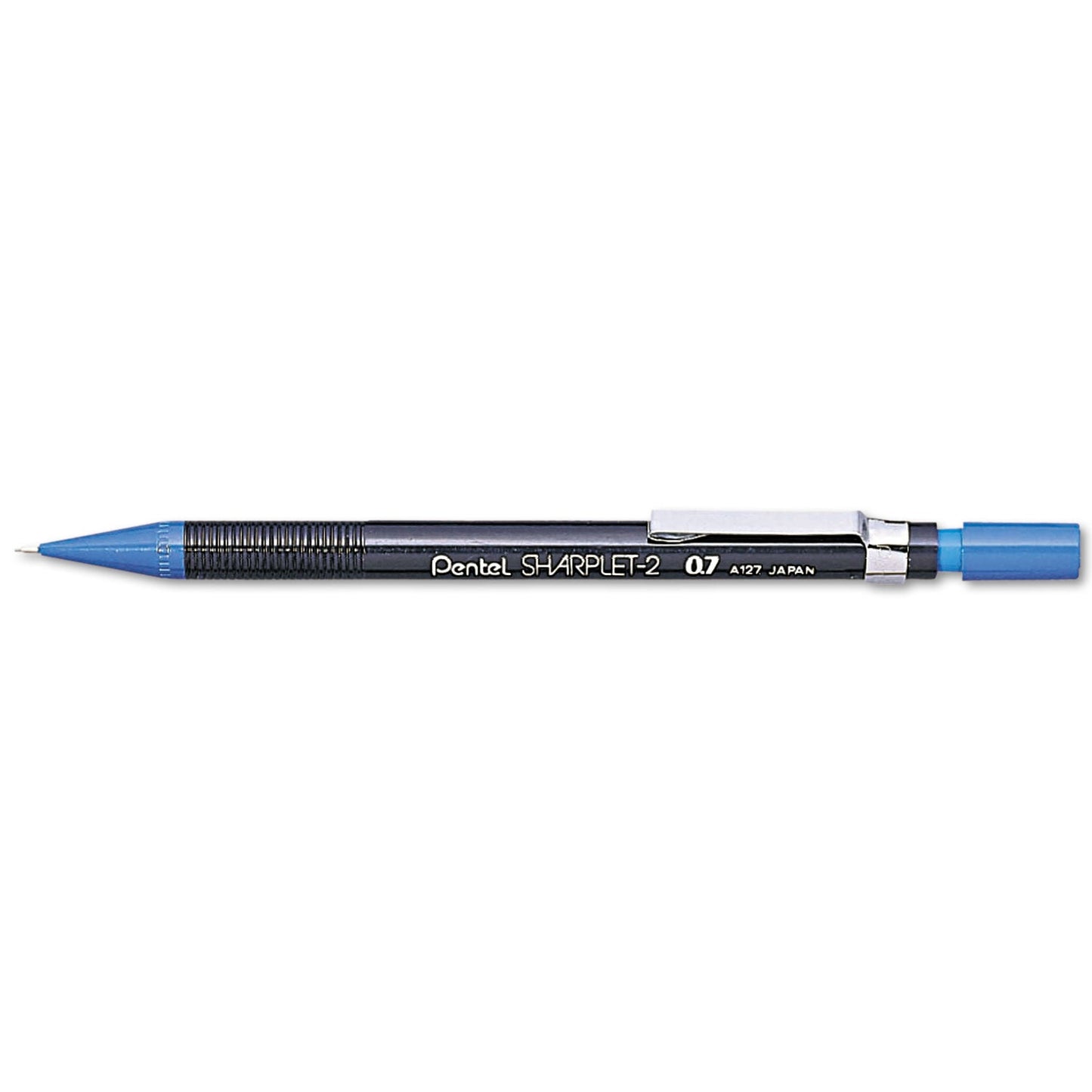 Pentel Sharplet-2 Mechanical Pencil, 0.7 mm, HB (#2.5), Black Lead, Dark Blue Barrel