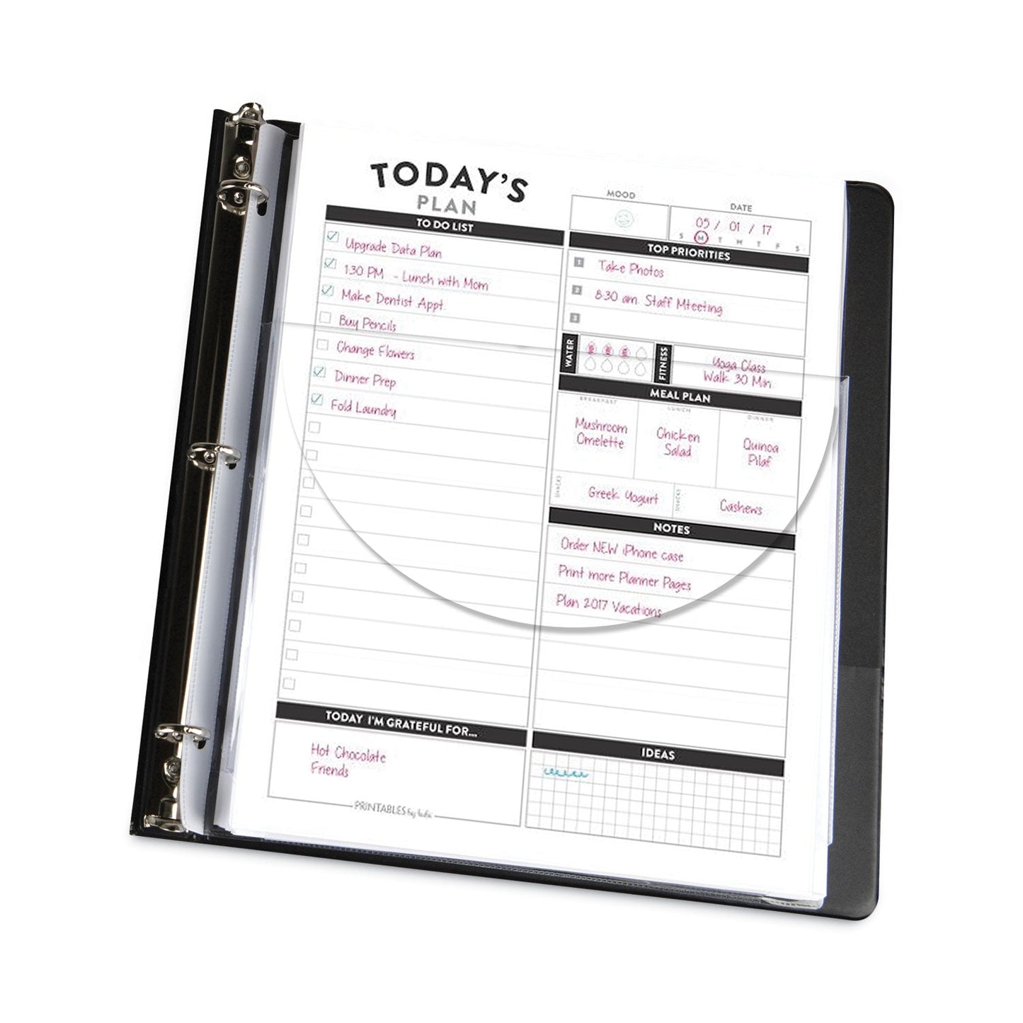 C-Line Super Capacity Sheet Protectors with Tuck-In Flap, 200", Letter Size, 10/Pack