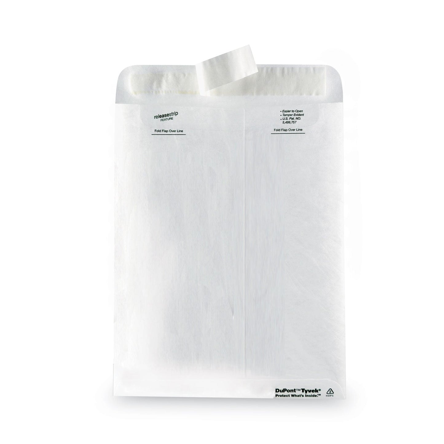 Survivor Lightweight 14 lb Tyvek Catalog Mailers, #10 1/2, Square Flap, Redi-Strip Adhesive Closure, 9 x 12, White, 50/Box