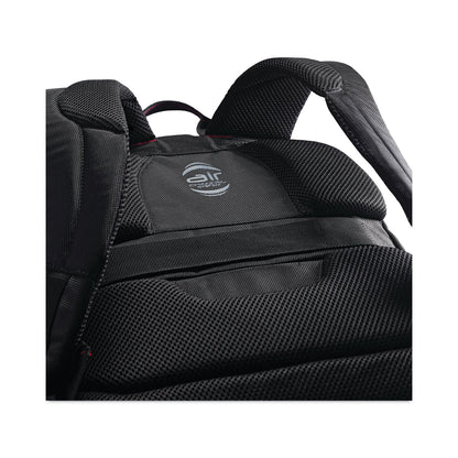 Samsonite Xenon 3 Laptop Backpack, Fits Devices Up to 15.6", Ballistic Polyester, 12 x 8 x 17.5, Black