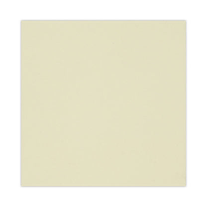 Universal Recycled Self-Stick Note Pads, 3" x 3", Yellow, 100 Sheets/Pad, 18 Pads/Pack