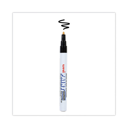 uni Permanent Marker, Fine Bullet Tip, Black