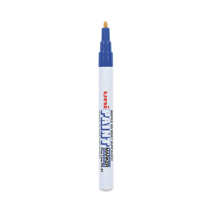 uni Permanent Marker, Fine Bullet Tip, Blue