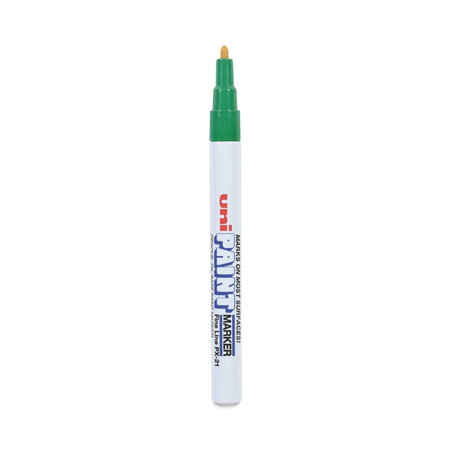 uni Permanent Marker, Fine Bullet Tip, Green