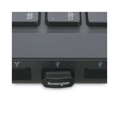 Kensington Orbit Wireless Mobile Trackball, 2.4 GHz Frequency/30 ft Wireless Range, Left/Right Hand Use, Black/Red