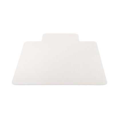 deflecto EconoMat All Day Use Chair Mat for Hard, Lip, 36 x 48, Low Pile, Smooth, Clear