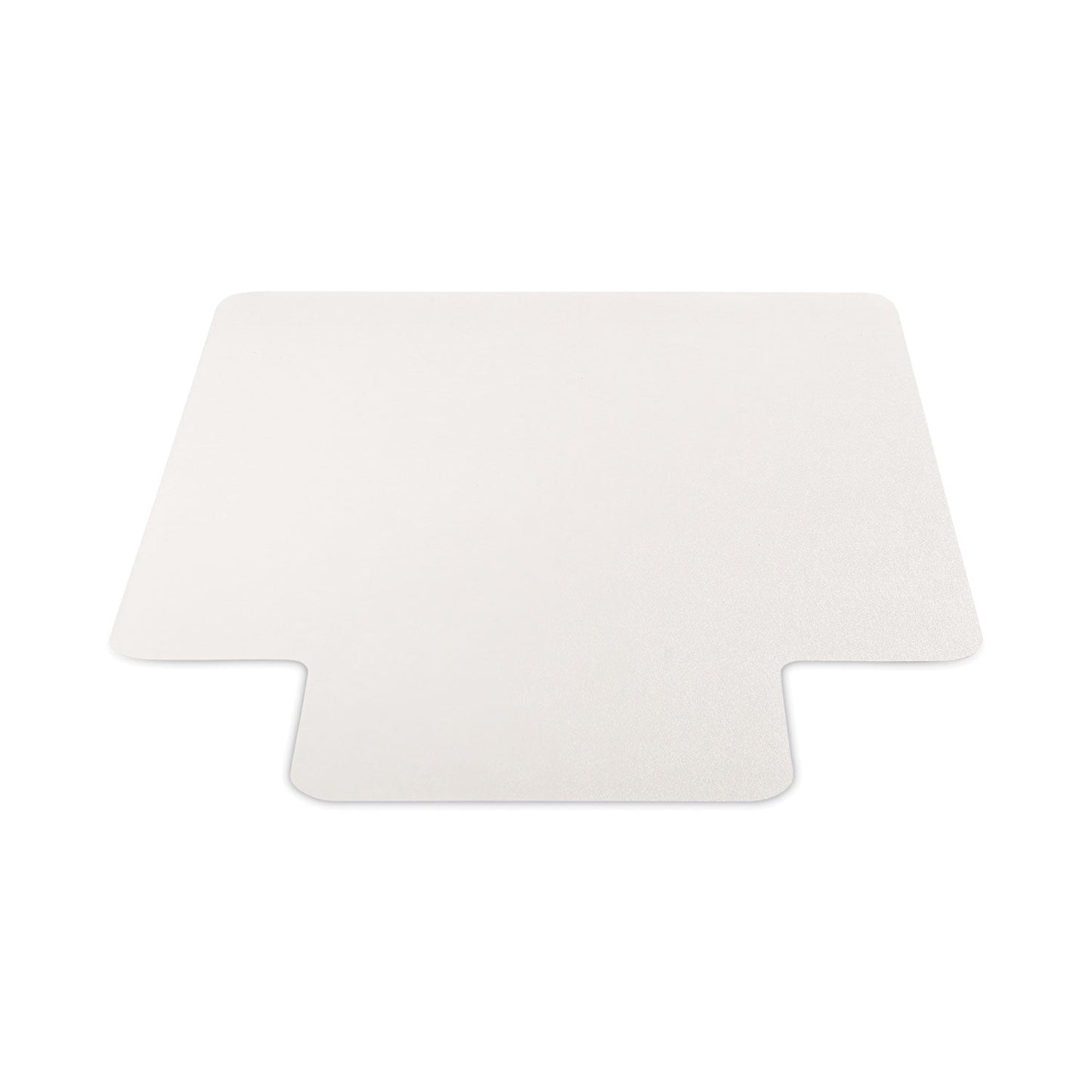 deflecto EconoMat All Day Use Chair Mat for Hard, Lip, 36 x 48, Low Pile, Smooth, Clear