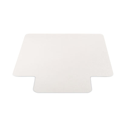 deflecto EconoMat All Day Use Chair Mat for Hard, Lip, 36 x 48, Low Pile, Smooth, Clear