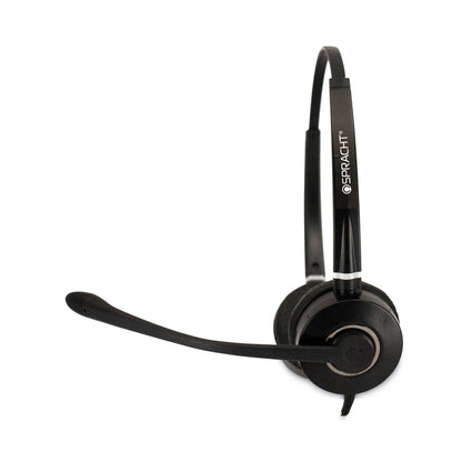 Spracht USB Headset, Binaural, Over The Head