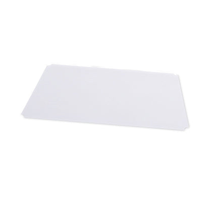 Alera Shelf Liners For Wire Shelving, Clear Plastic, 36w x 24d, 4/Pack
