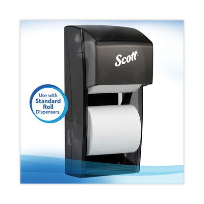 Scott Essential Standard Roll Bathroom Tissue for Business, Septic Safe, Convenience Carton, 2-Ply, White, 550/Roll, 20 Rolls/CT