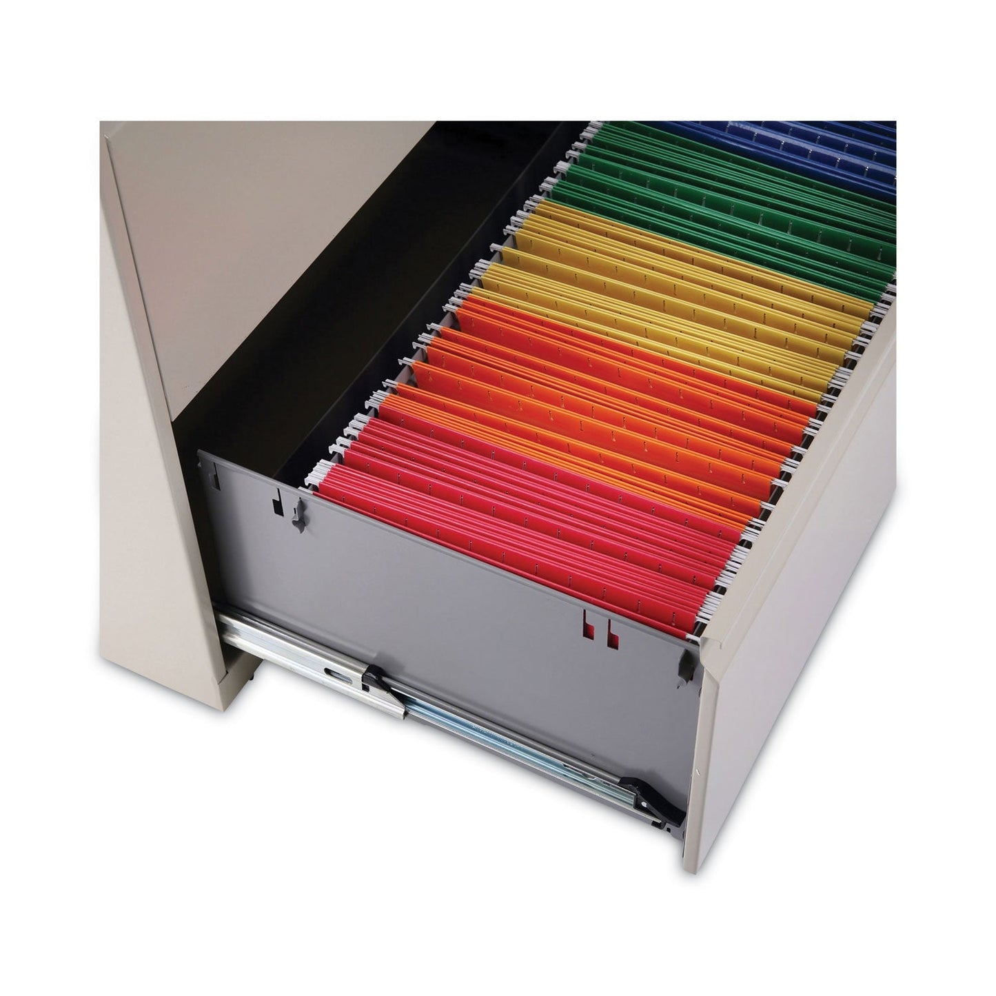 Alera Lateral File, 3 Legal/Letter/A4/A5-Size File Drawers, Putty, 30" x 18" x 39.5"