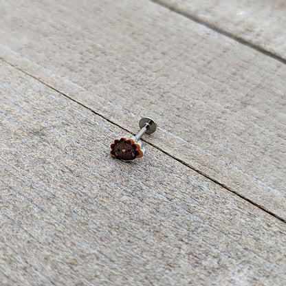 16G 5/16 Sweet Tiny Turkey Thanksgiving Labret Monroe Tragus
