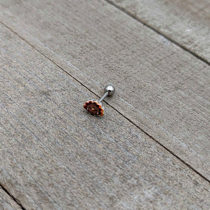 16G 5/16 Sweet Tiny Turkey Thanksgiving Cartilage Tragus Earring