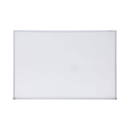 Universal Dry Erase Board, Melamine, 36 x 24, Satin-Finished Aluminum Frame