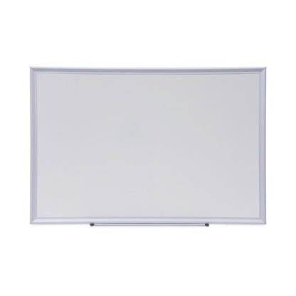 Universal Dry Erase Board, Melamine, 36 x 24, Aluminum Frame