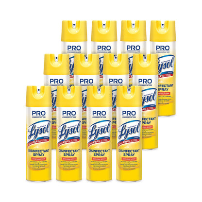 Professional LYSOL Disinfectant Spray, Original Scent, 19 oz Aerosol Spray
