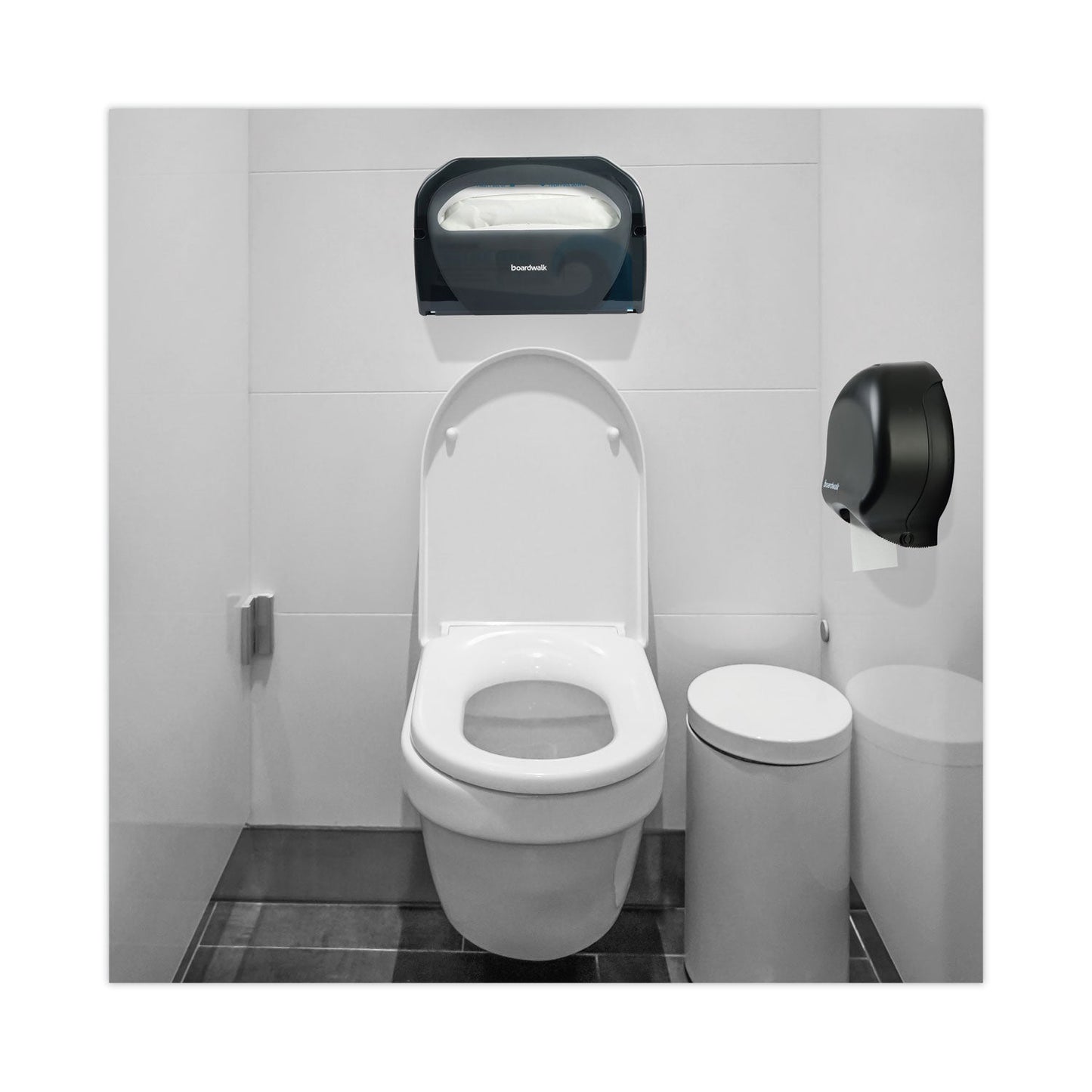Boardwalk Jumbo Roll Bathroom Tissue, Septic Safe, 2-Ply, White, 3.2" x 525 ft, 12 Rolls/Carton