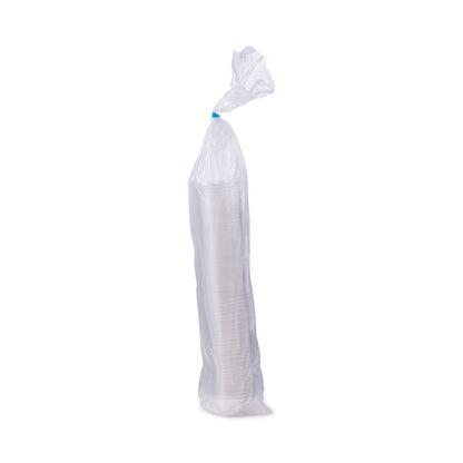 Dart Clear PET Cups with Single Compartment Insert, 12 oz, Clear, 500/Carton