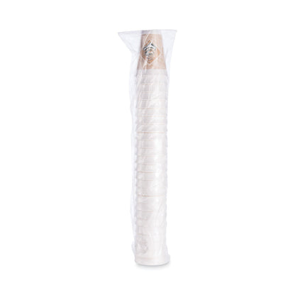 Dart Cafe G Foam Hot/Cold Cups, 16 oz, Brown/Green/White, 1,000/Carton