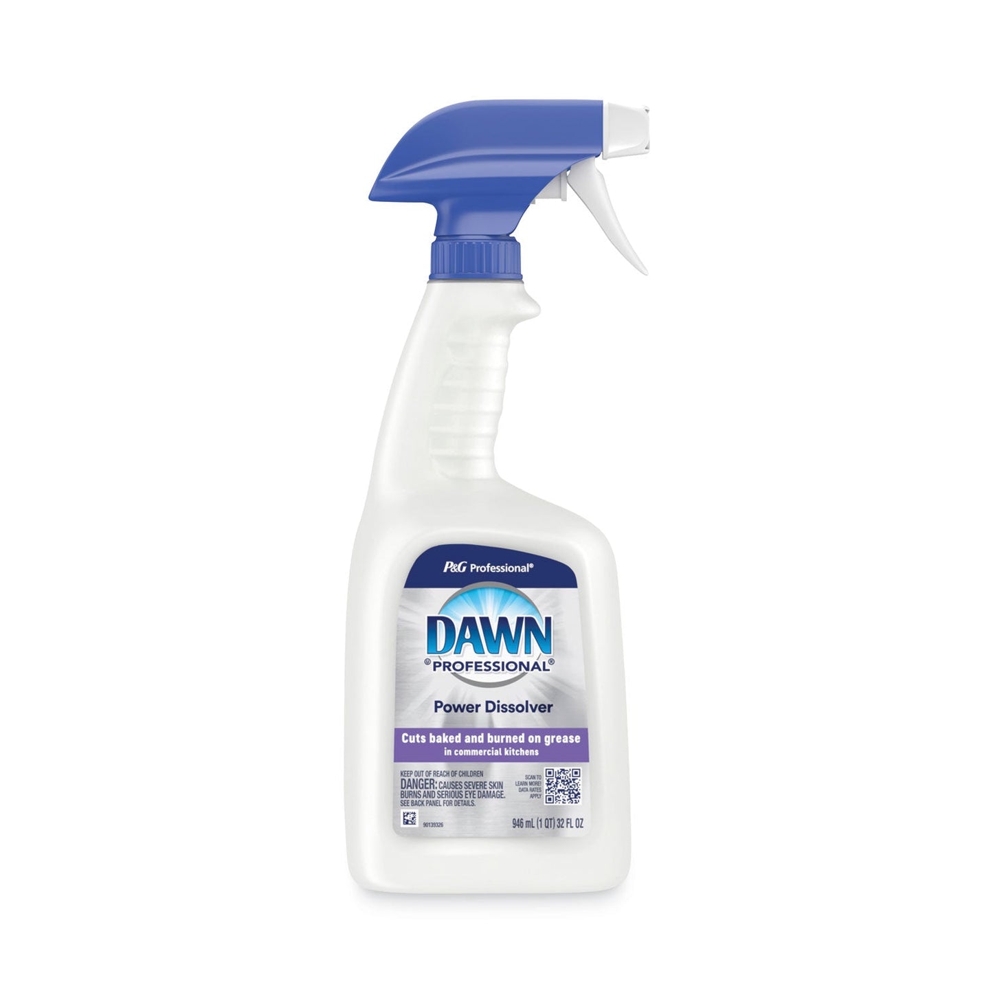 Dawn Liquid Ready-To-Use Grease Fighting Power Dissolver Spray, 32 oz Trigger On Spray Bottle, 6/Carton