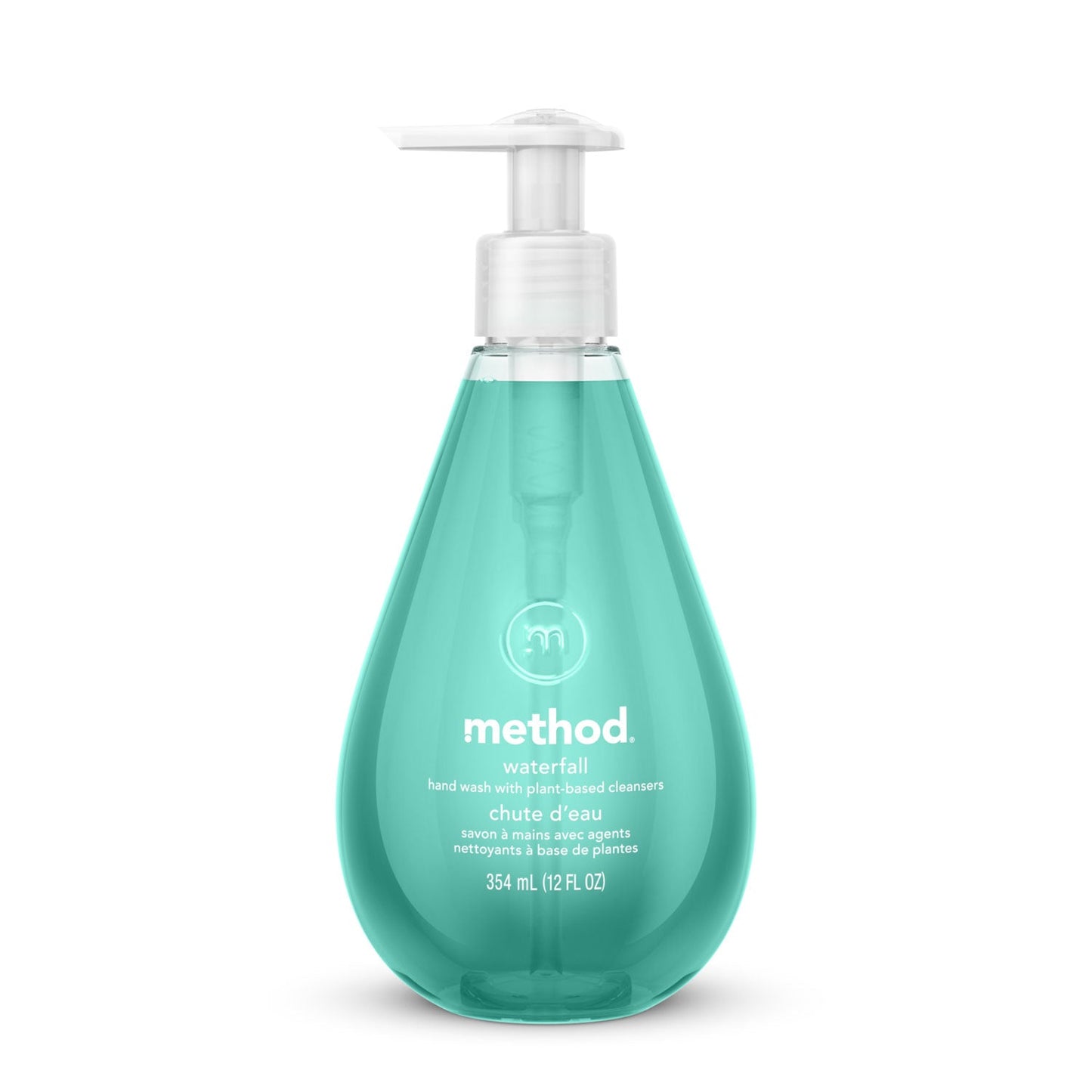 Method Gel Hand Wash, Waterfall, 12 oz Pump Bottle