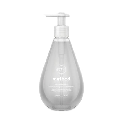 Method Gel Hand Wash, Sweet Water, 12 oz Pump Bottle
