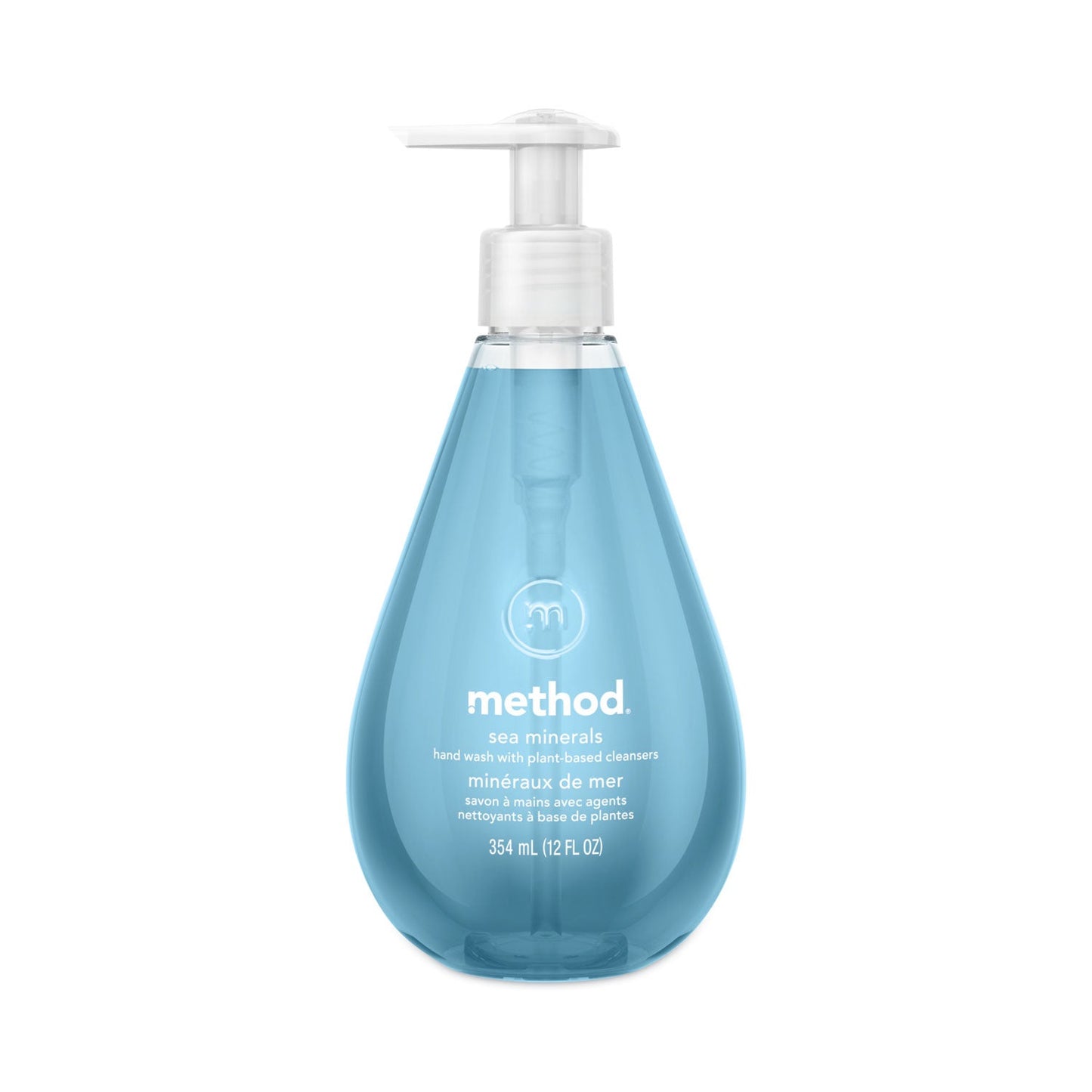 Method Gel Hand Wash, Sea Minerals, 12 oz Pump Bottle