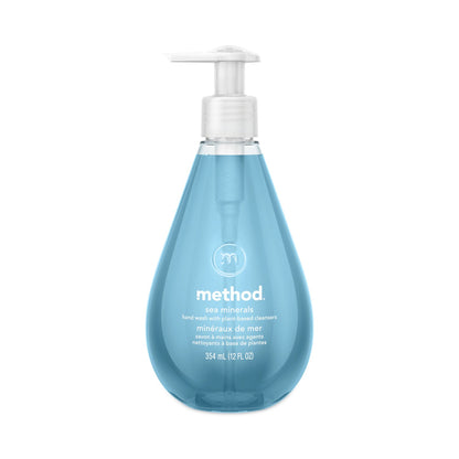 Method Gel Hand Wash, Sea Minerals, 12 oz Pump Bottle