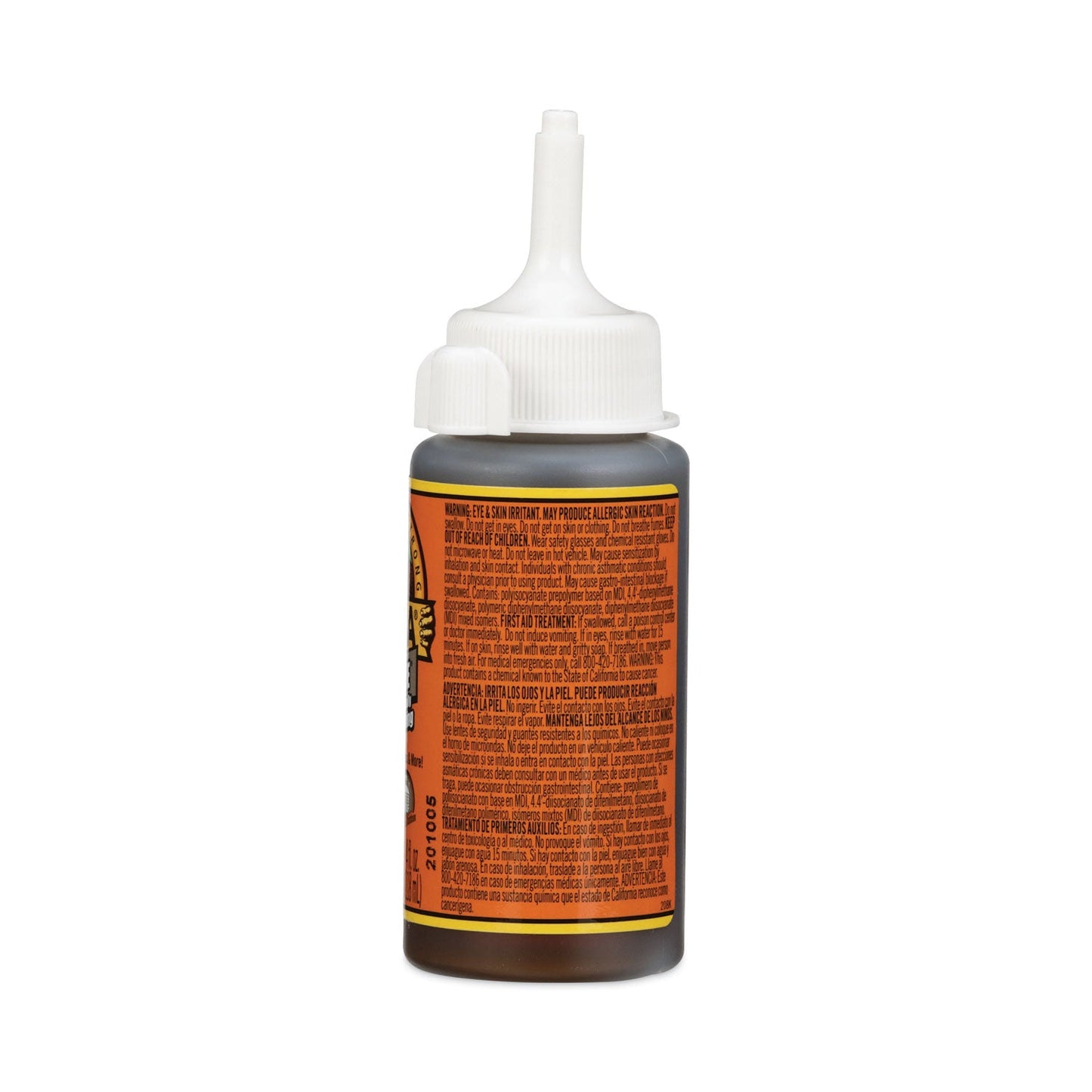 Gorilla Original Formula Glue, 4 oz, Dries Light Brown