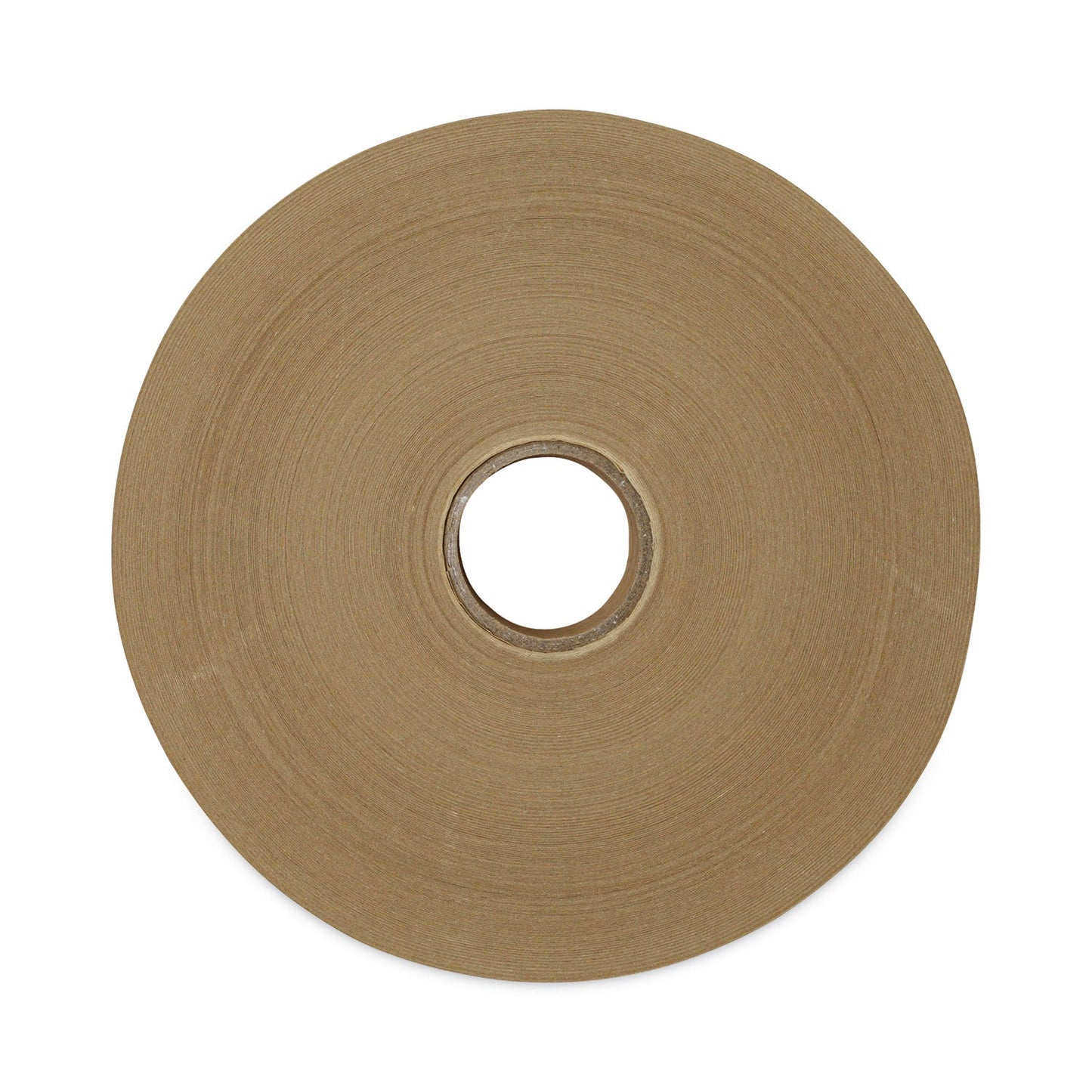 General Supply Gummed Kraft Sealing Tape, 3" Core, 2" x 600 ft, Brown, 12/Carton