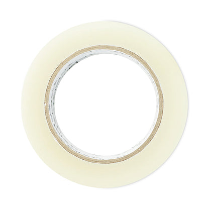 Universal Quiet Tape Box Sealing Tape, 3" Core, 1.88" x 110 yds, Clear, 6/Pack