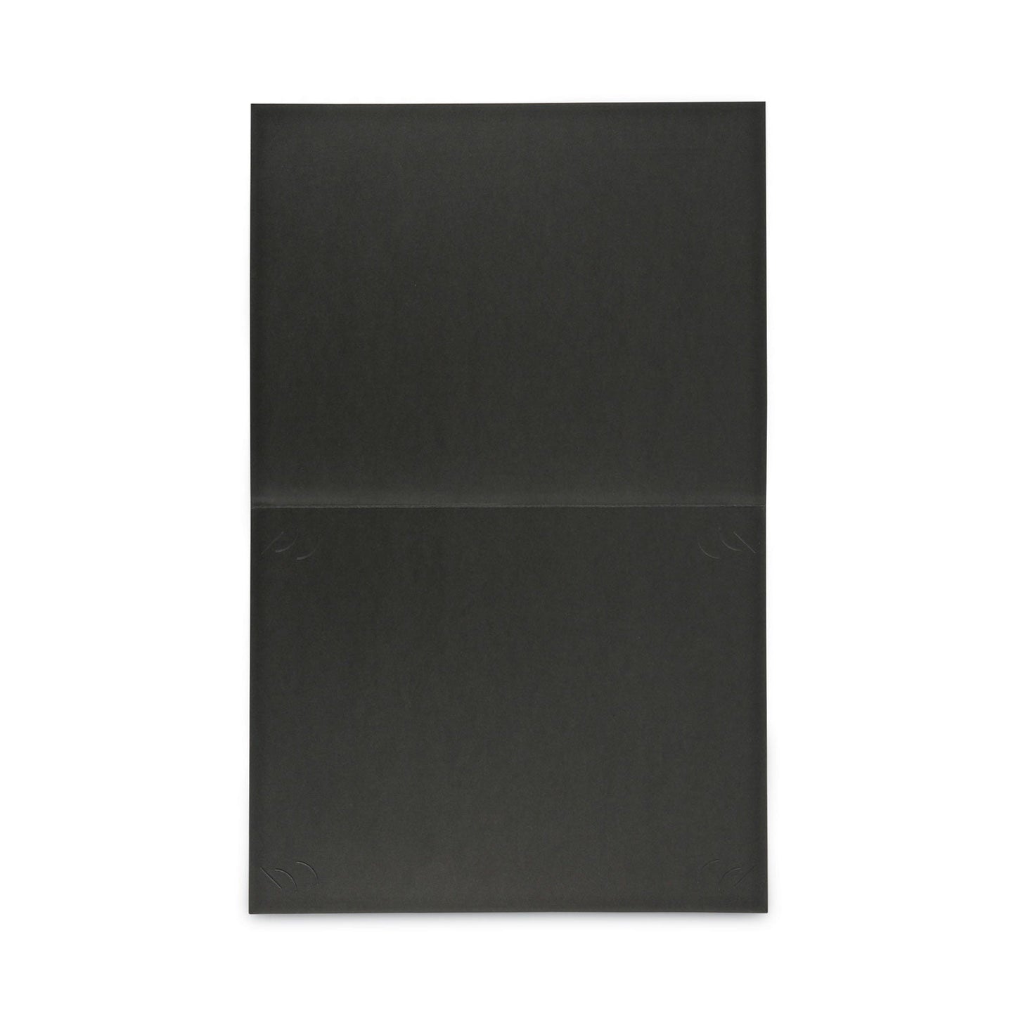 Universal Certificate/Document Cover, 8.5 x 11; 8 x 10; A4, Black, 6/Pack