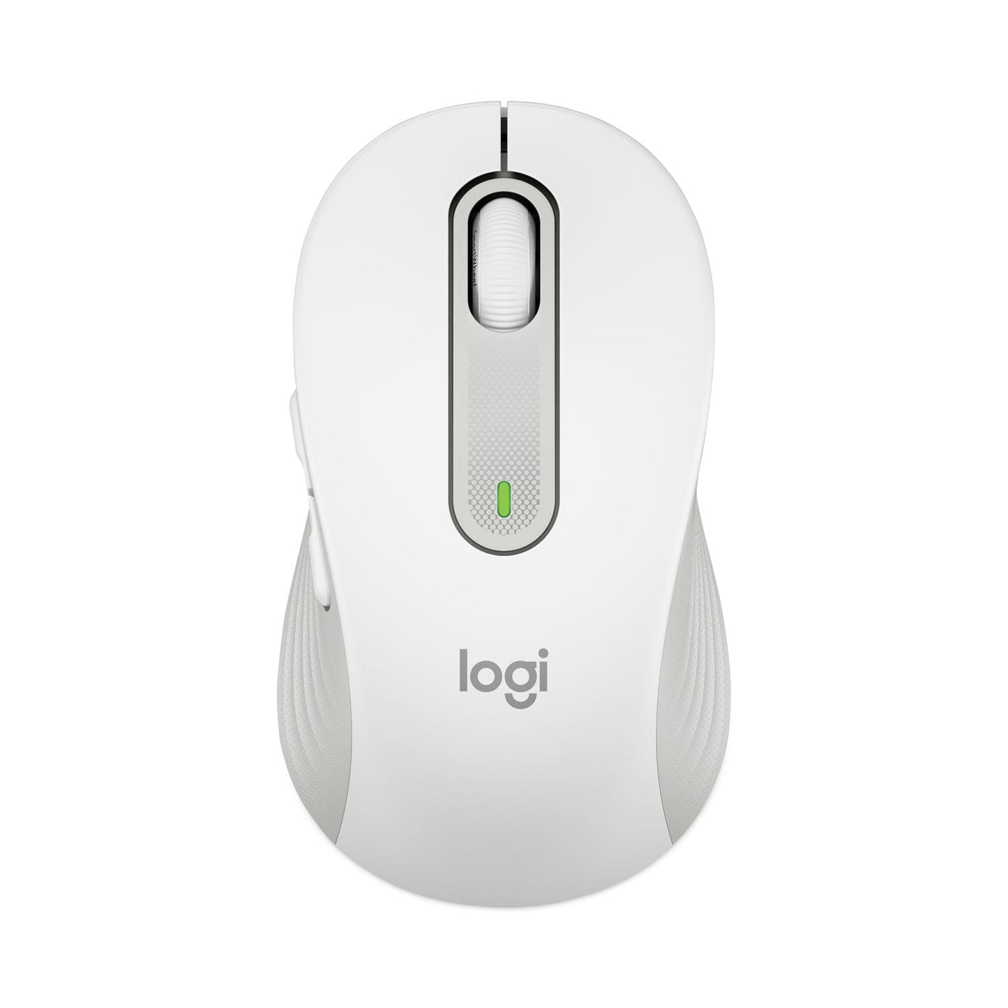 Logitech Signature M650 for Business Wireless Mouse, Large, 2.4 GHz Frequency, 33 ft Wireless Range, Right Hand Use, Off White