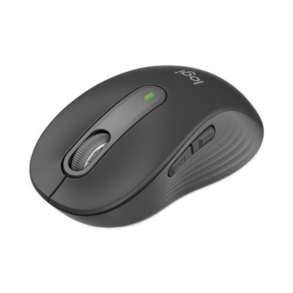 Logitech Signature M650 for Business Wireless Mouse, Medium, 2.4 GHz Frequency, 33 ft Wireless Range, Right Hand Use, Graphite