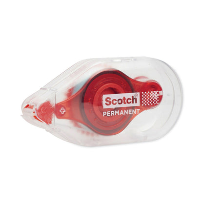 Scotch Tape Runner, 0.31" x 49 ft, Dries Clear