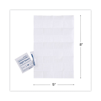 Bausch & Lomb Sight Savers Premoistened Lens Cleaning Tissues, 8 x 5, 100/Box, 10 Box/Carton