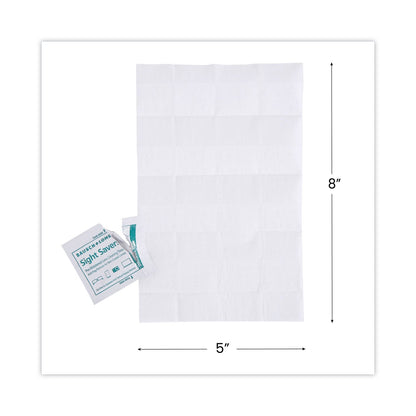 Bausch & Lomb Sight Savers Pre-Moistened Anti-Fog Tissues with Silicone, 8 x 5, 100/Box