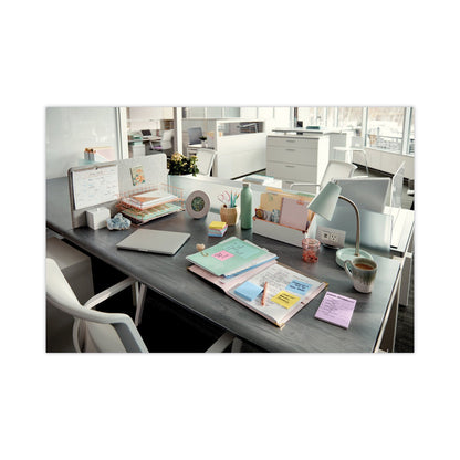 Post-it Original Recycled Note Pads, Note Ruled, 4" x 6", Sweet Sprinkles Collection Colors, 100 Sheets/Pad, 5 Pads/Pack
