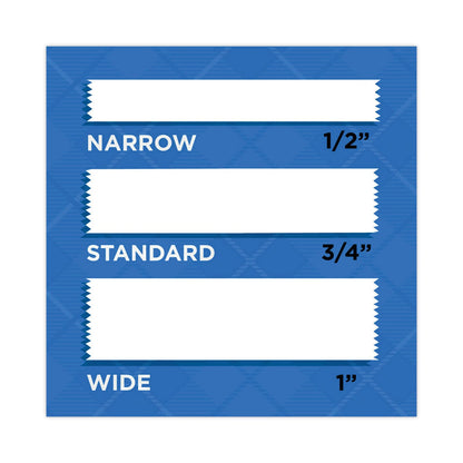 Scotch Wall-Safe Tape, 1" Core, 0.75" x 66.66 ft, Clear, 6/Pack