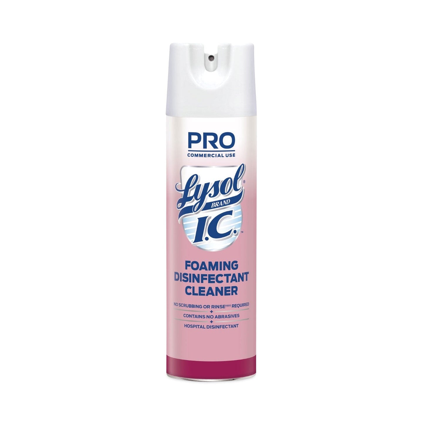 LYSOL Foaming Disinfectant Cleaner, 24 oz Aerosol Spray, 12/Carton