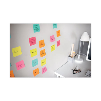 Post-it Pop-up Dispenser Value Pack, For 3 x 3 Pads, Black/Clear, Includes (12) Marrakesh Rio de Janeiro Super Sticky Pop-up Pad