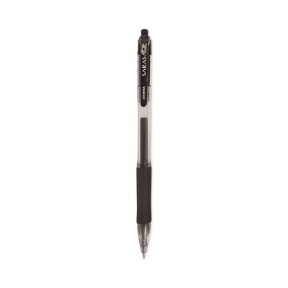 Zebra Sarasa Dry Gel X20 Gel Pen, Retractable, Medium 0.7 mm, Assorted Ink and Barrel Colors, 36/Pack