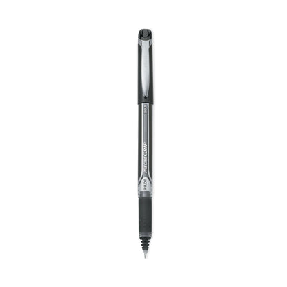 Pilot Precise Grip Roller Ball Pen, Stick, Bold 1 mm, Black Ink, Black Barrel