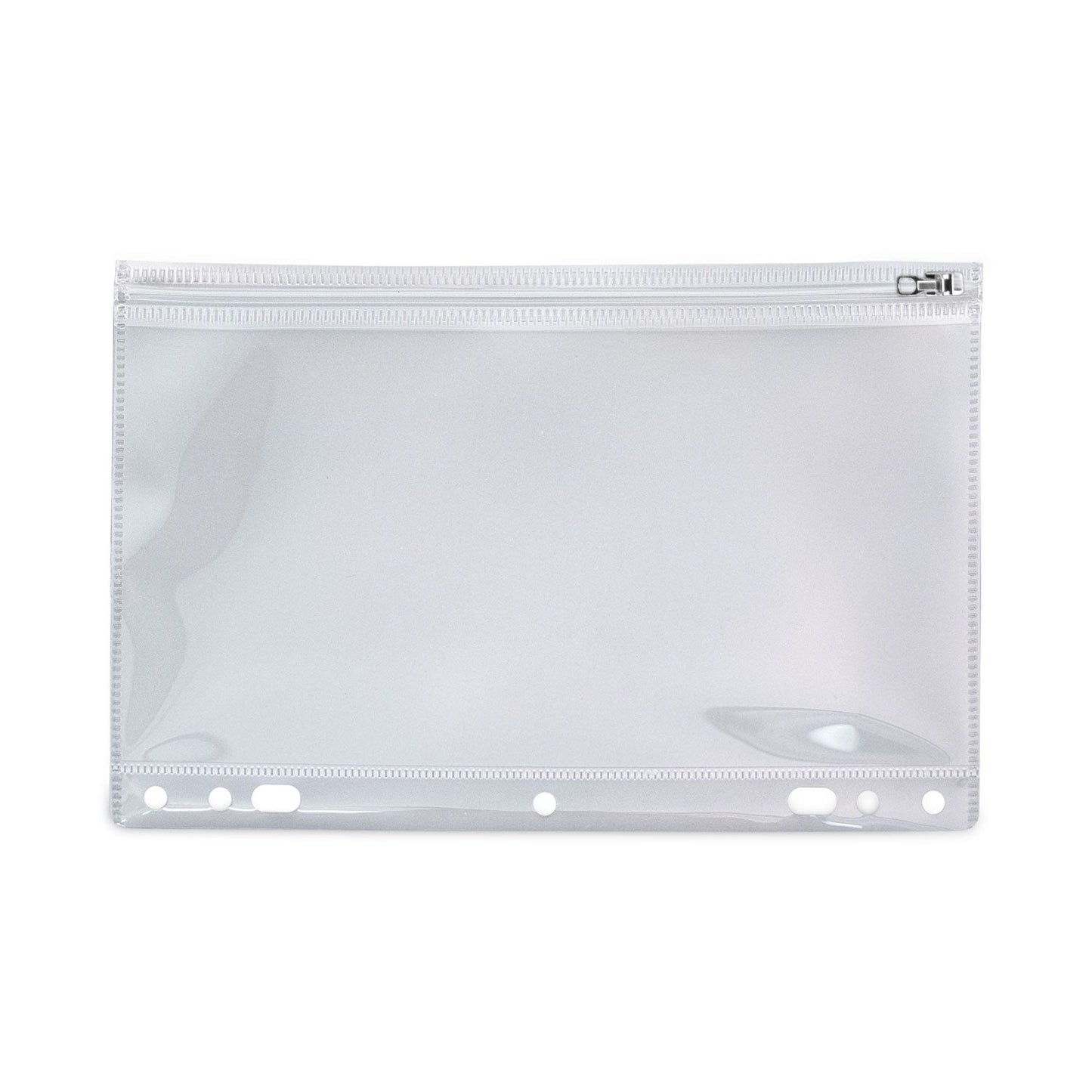 Angler's Zip-All Ring Binder Pocket, 8.5 x 11, Clear